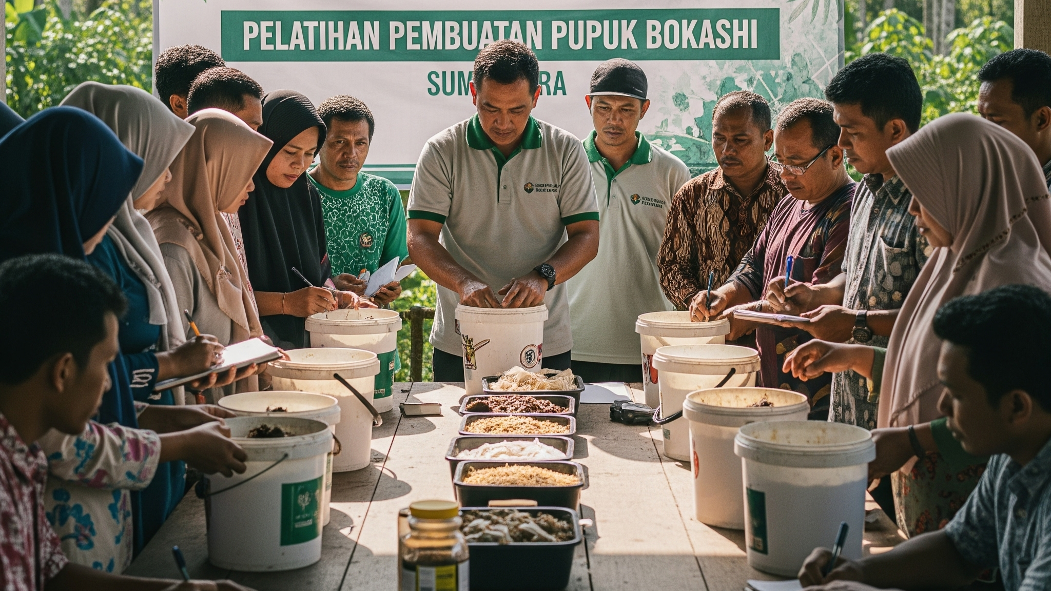 Pelatihan Pembuatan Pupuk Bokashi Angkatan I – 2025