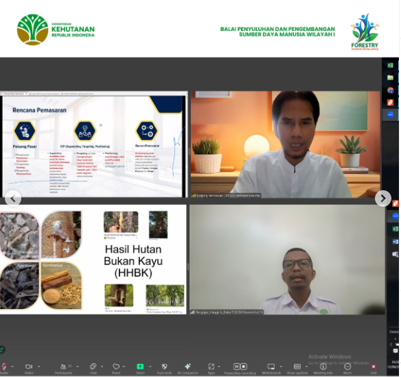 Pelatihan Pemasaran Produk Multiusaha Kehutanan Angkatan II – 20252